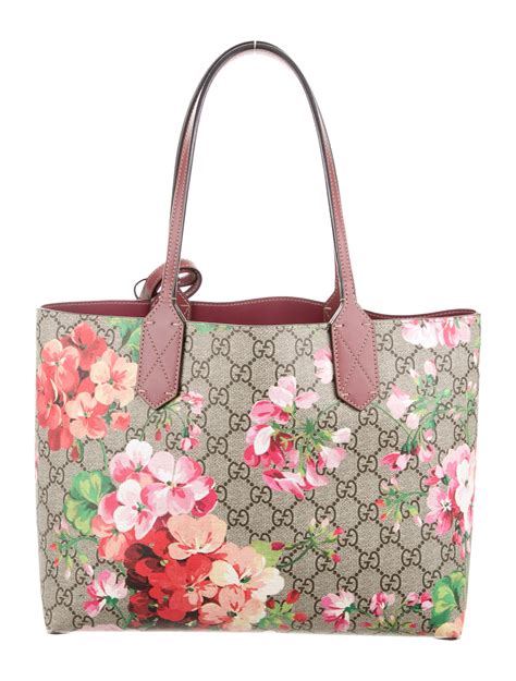 gucci tote flower